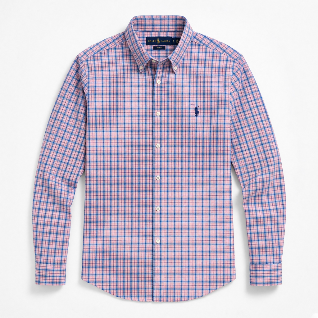 Camisa Polo Ralph Lauren Classic Fit manga larga talla L slim fit, modelo reducido, sirve para talla M