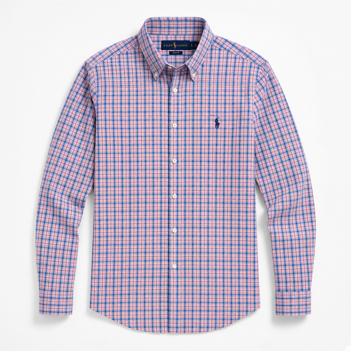 Camisa Polo Ralph Lauren Classic Fit manga larga talla L slim fit, modelo reducido, sirve para talla M