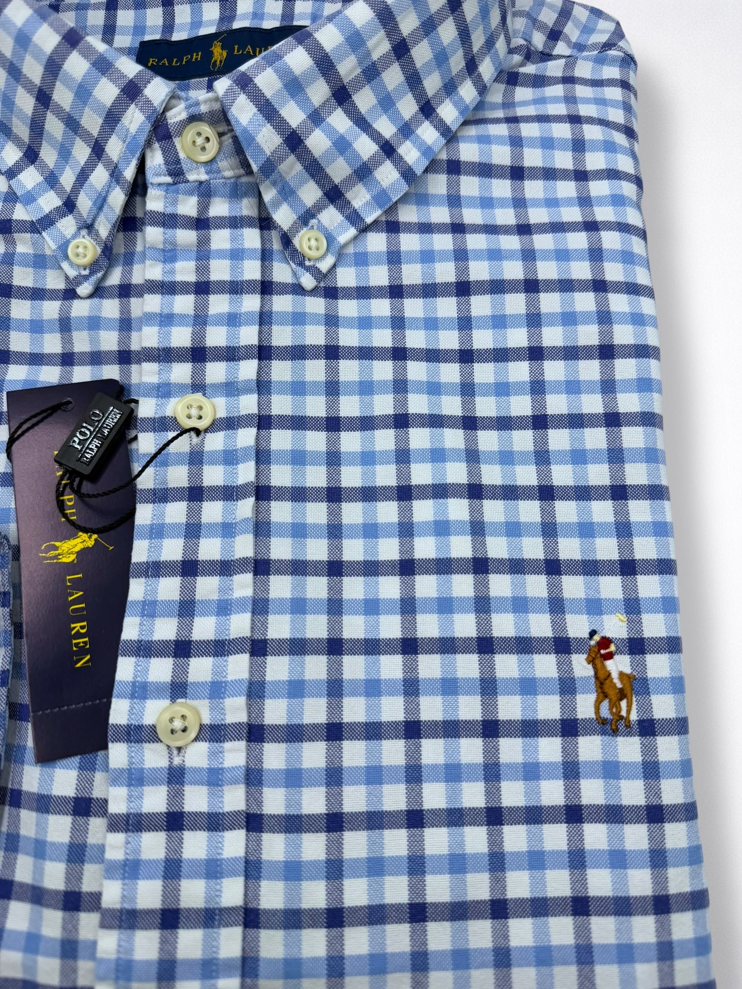 Camisa Polo Ralph Lauren Classic Fit Manga Larga Talla XXL