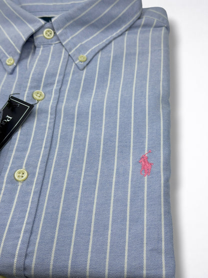 Camisa Polo Ralph Lauren Classic Fit Manga Larga Talla L