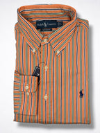 Camisa Polo Ralph Lauren Custom Fit Manga Larga Talla M