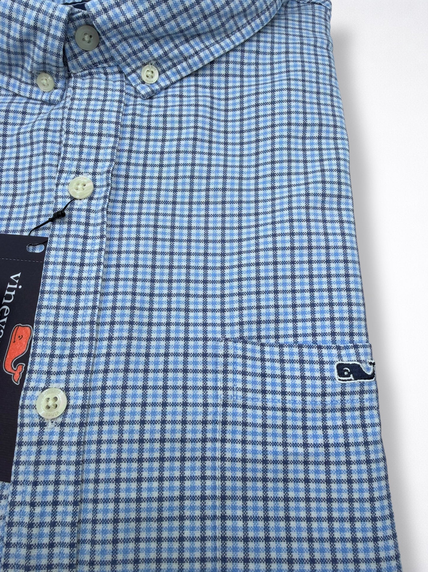 Camisa Vineyard Vines Classic Fit Manga Larga Talla L