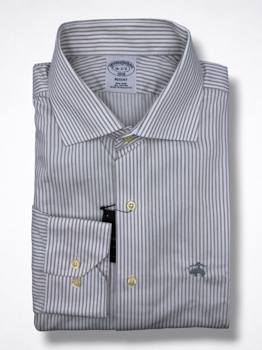 Camisa Brooks Brothers 16 Custom Fit Manga Larga 32/33 Talla L