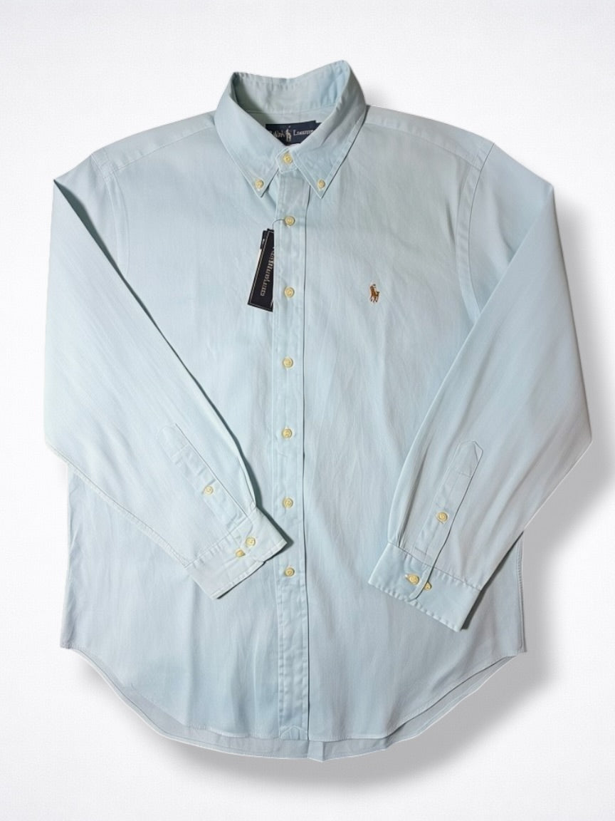 Camisa Polo Ralph Lauren Classic Fit Manga Larga Talla L