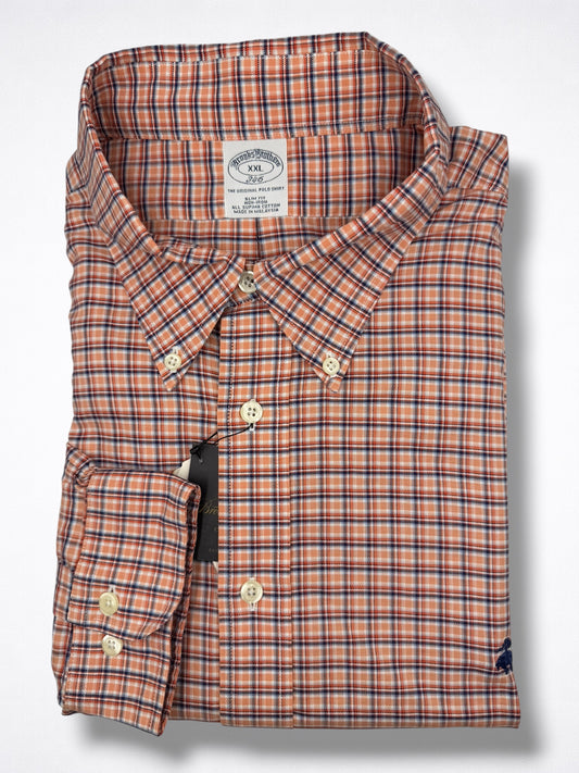 Camisa Brooks Brothers Slim Fit Manga Larga Talla XXL
