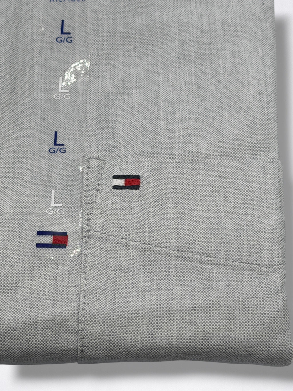 Camisa Tommy Hilfiger Classic fit manga corta talla L