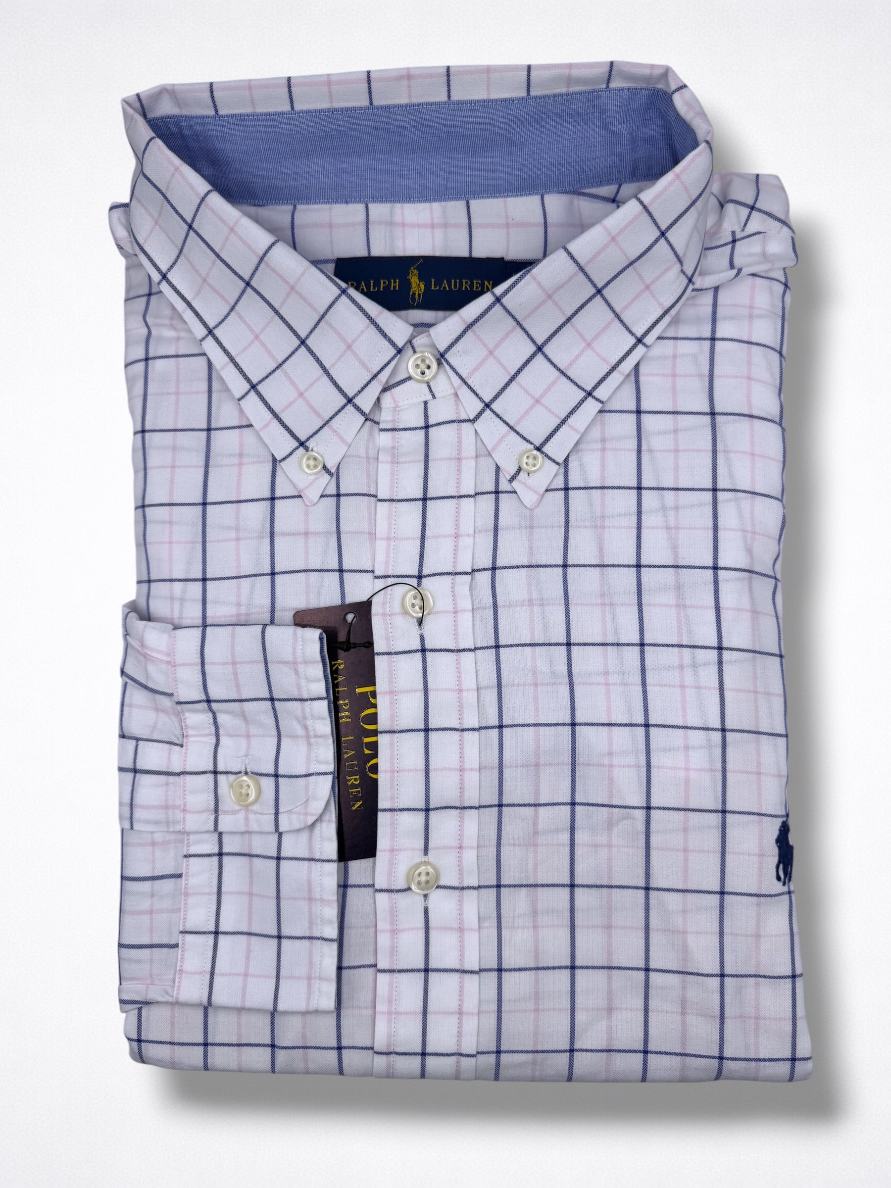 Camisa Polo Ralph Lauren Classic Fit manga larga talla XXL