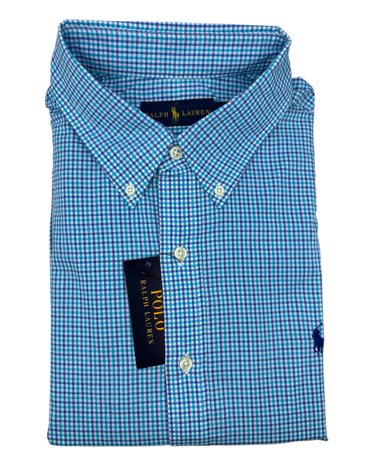 Camisa Polo Ralph Lauren Classic Fit Manga Larga Talla XL