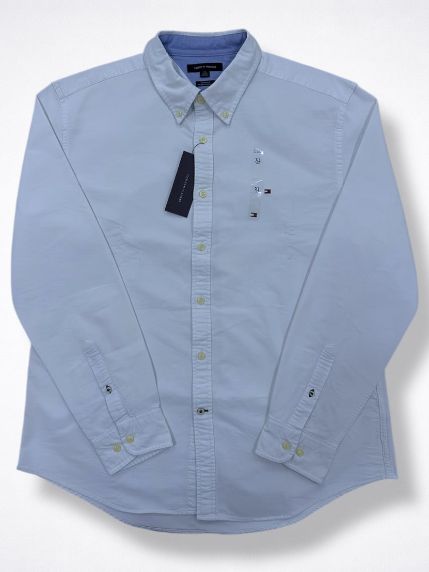 Camisa Tommy Hilfiger Custom Fit Manga Larga Talla XL