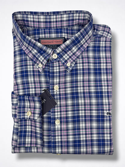 Camisa Vineyard Vines Classic Fit Manga Larga Talla XL
