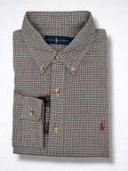 Camisa Polo Ralph Lauren Classic Fit Manga Larga Talla L