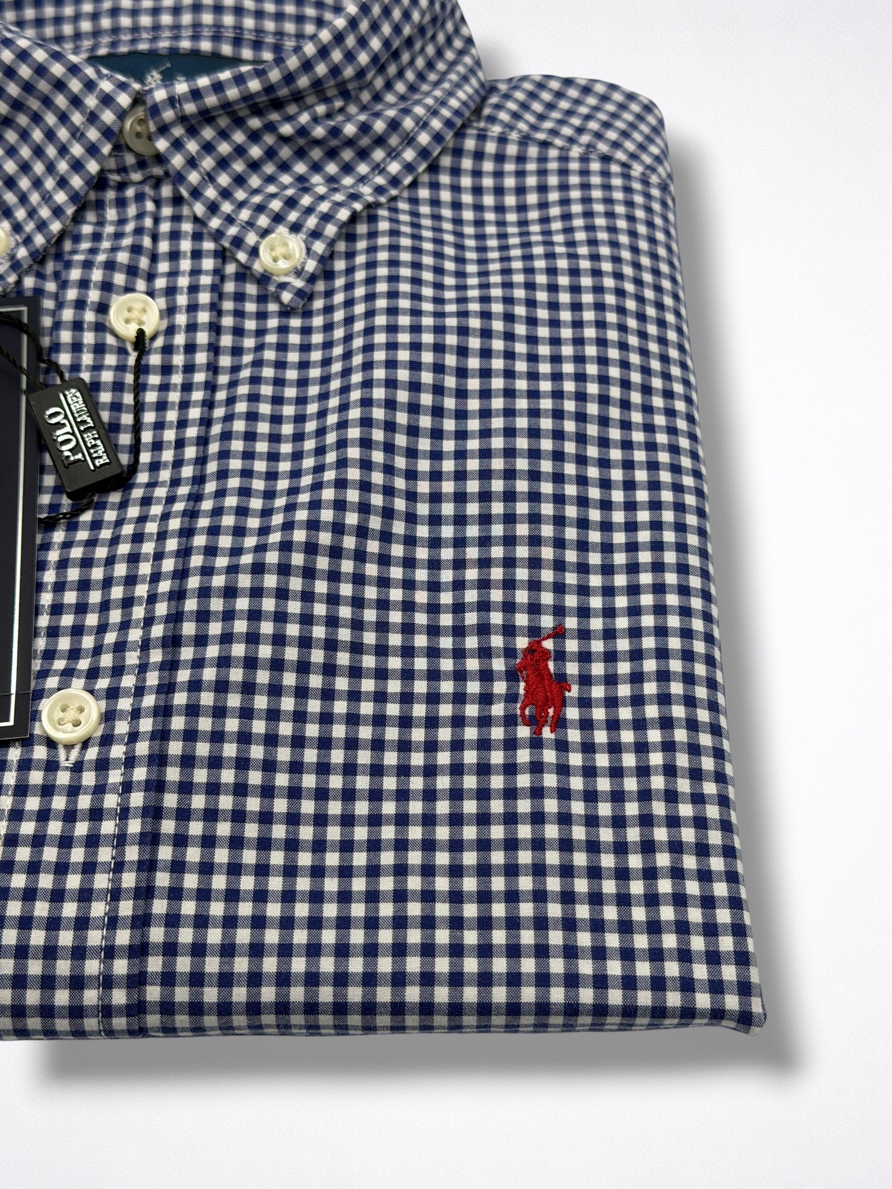 Camisa Polo Ralph Lauren Classic Fit manga larga talla 7 niño