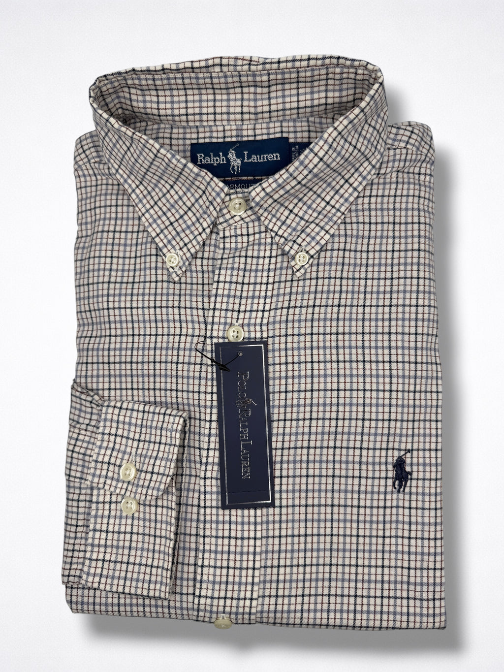 Camisa Polo Ralph Lauren Classic Fit manga larga talla L