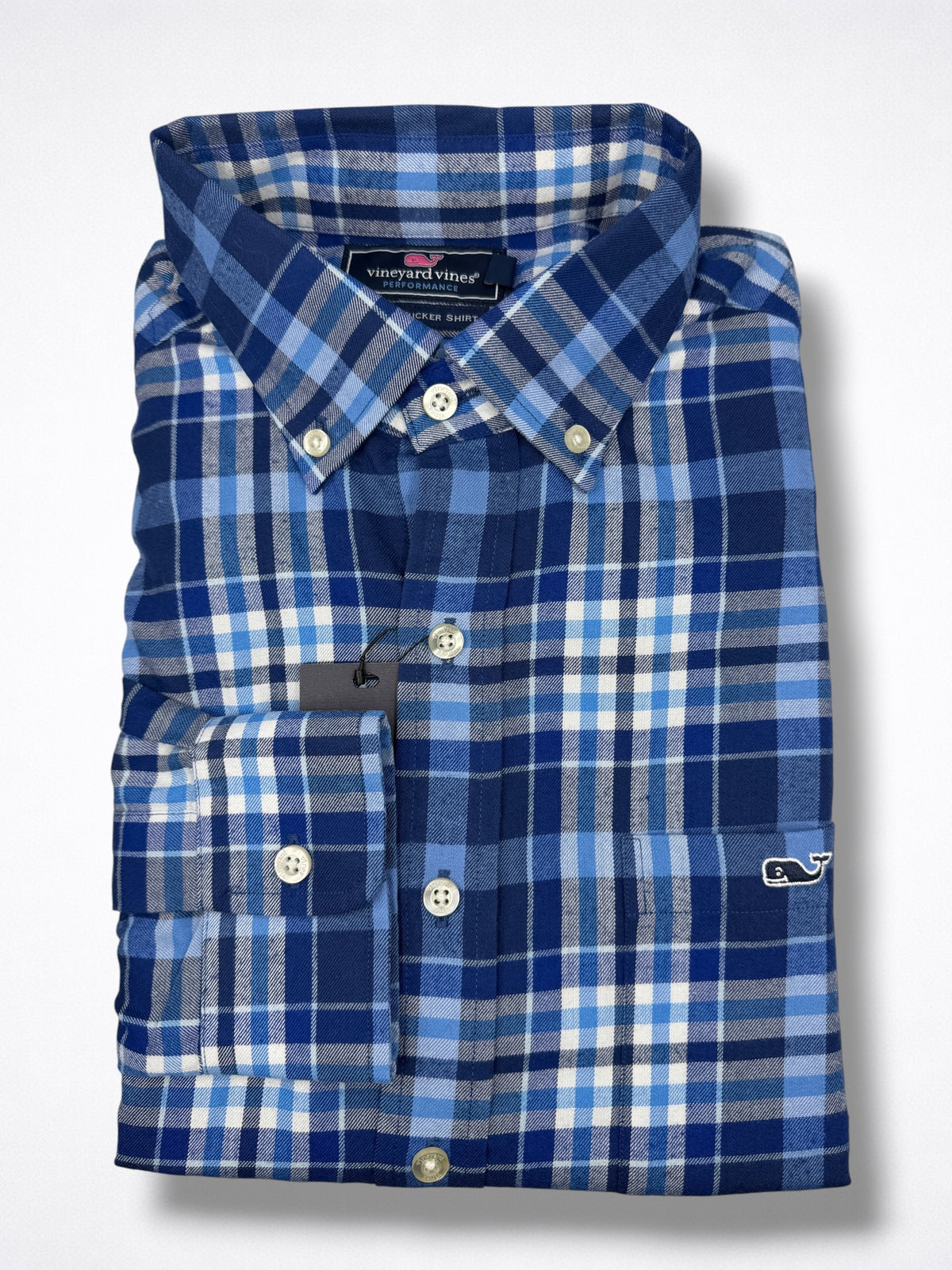 Camisa Vineyard Vines Classic Fit manga larga talla M