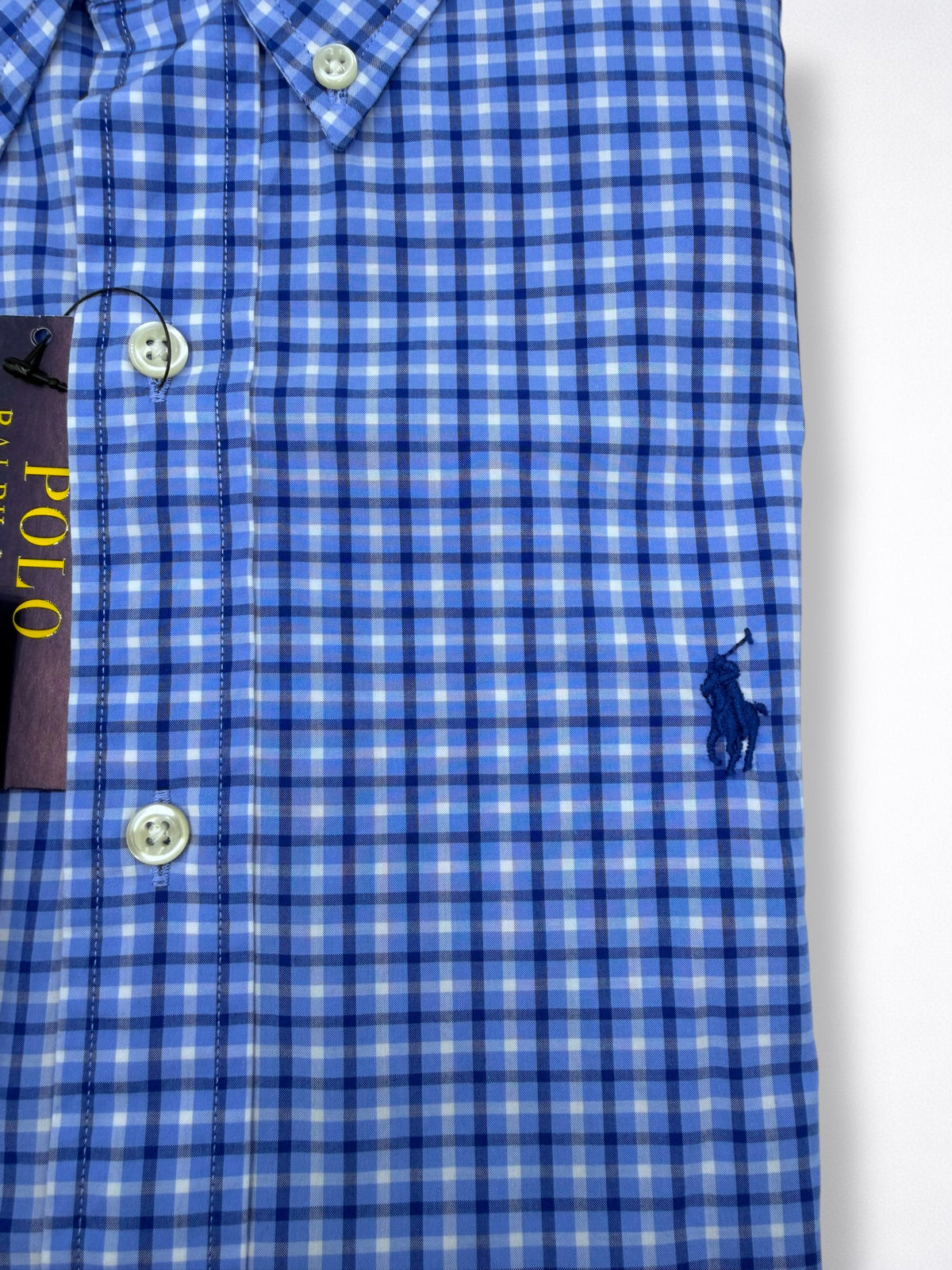 Camisa Polo Ralph Lauren Classic Fit Manga Larga Talla M