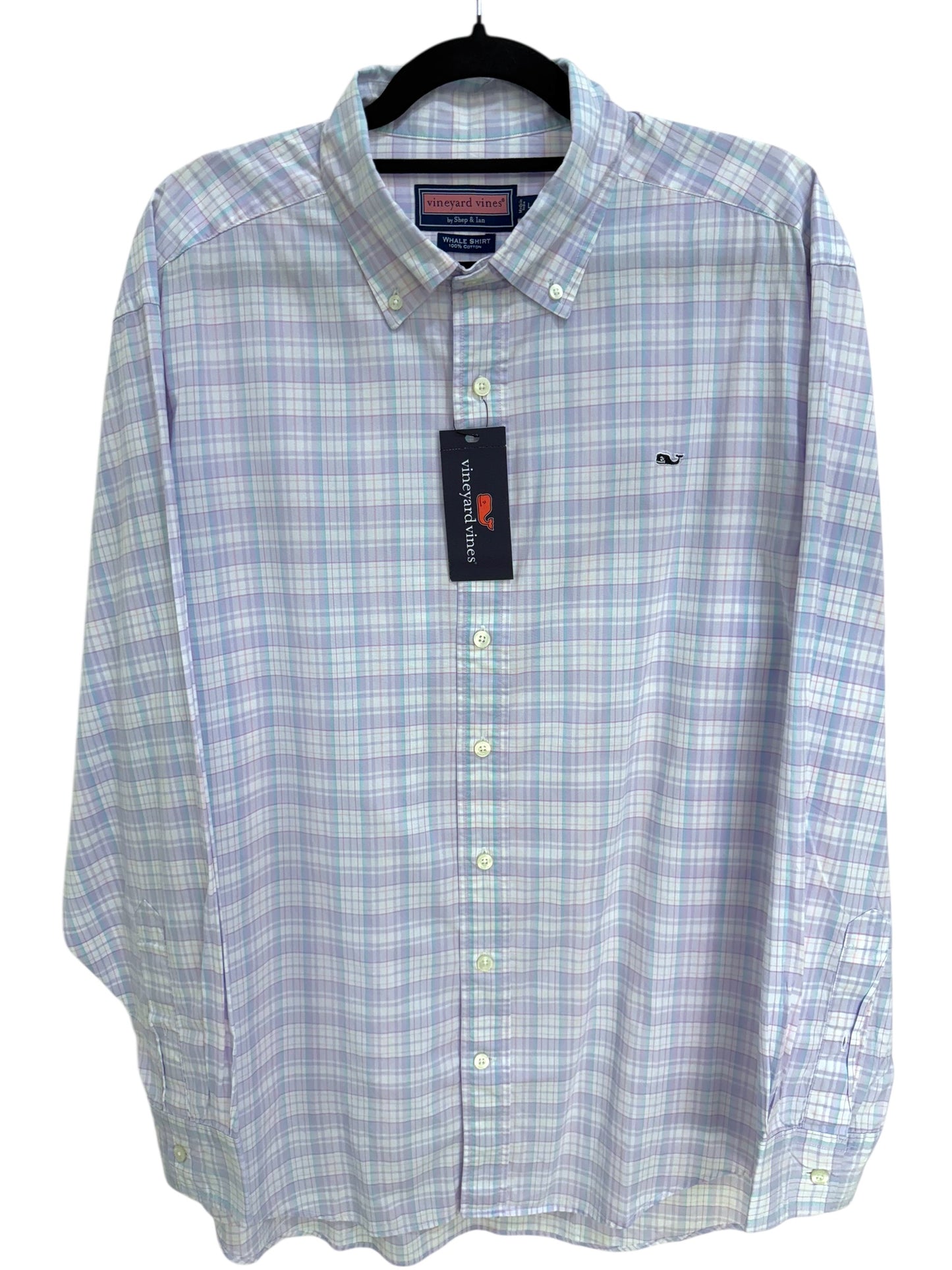 Camisa Vineyard Vines Classic Fit Manga Larga Talla L