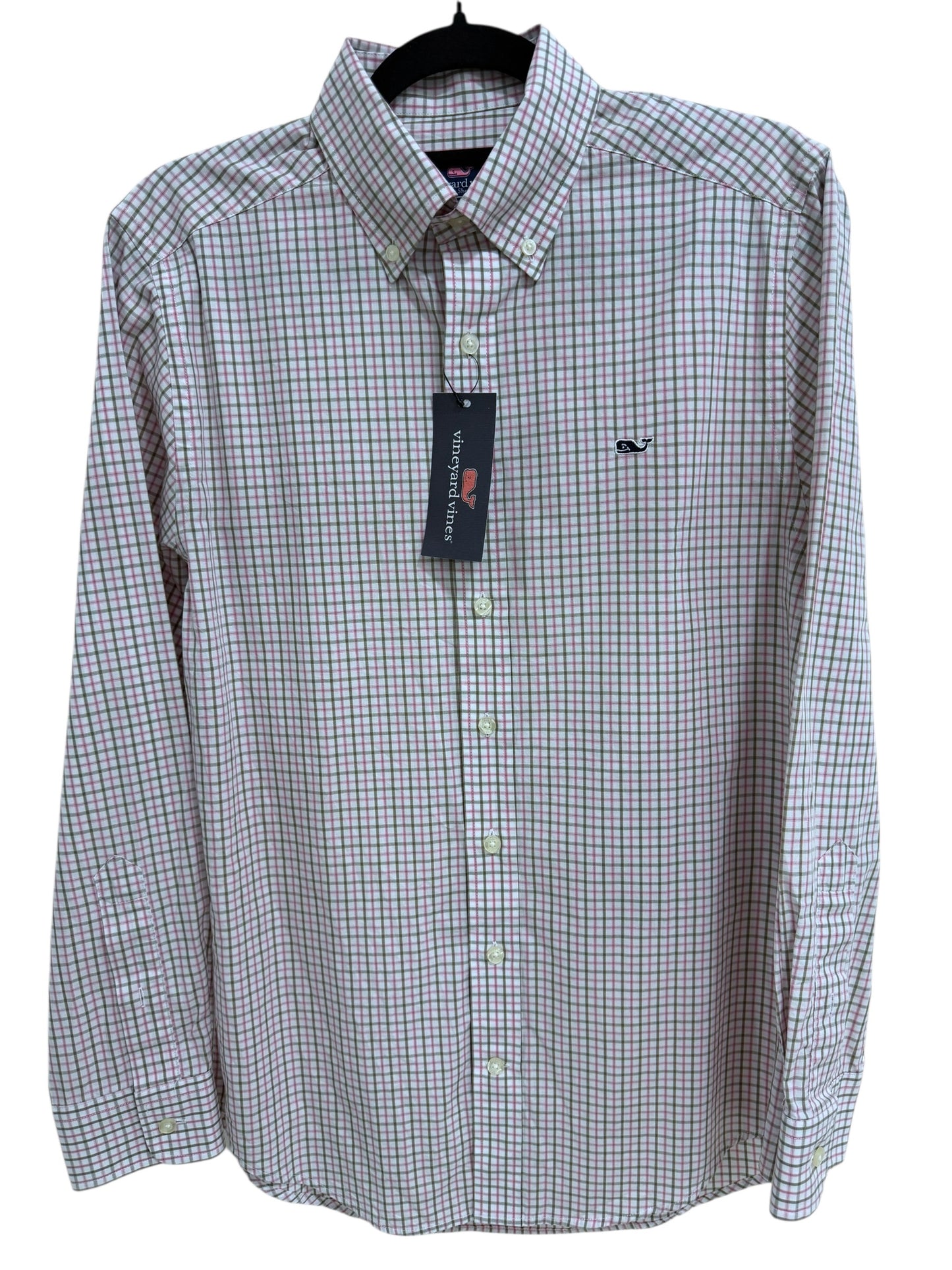 Camisa Vineyard Vines Classic Fit Manga Larga Talla S