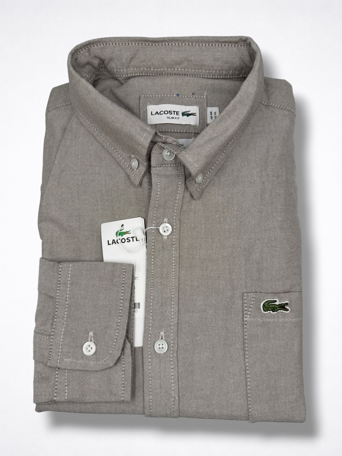 Camisa Lacoste talla XXL slim fit stretch, viene reducida, sirve para Slim Fit  talla L