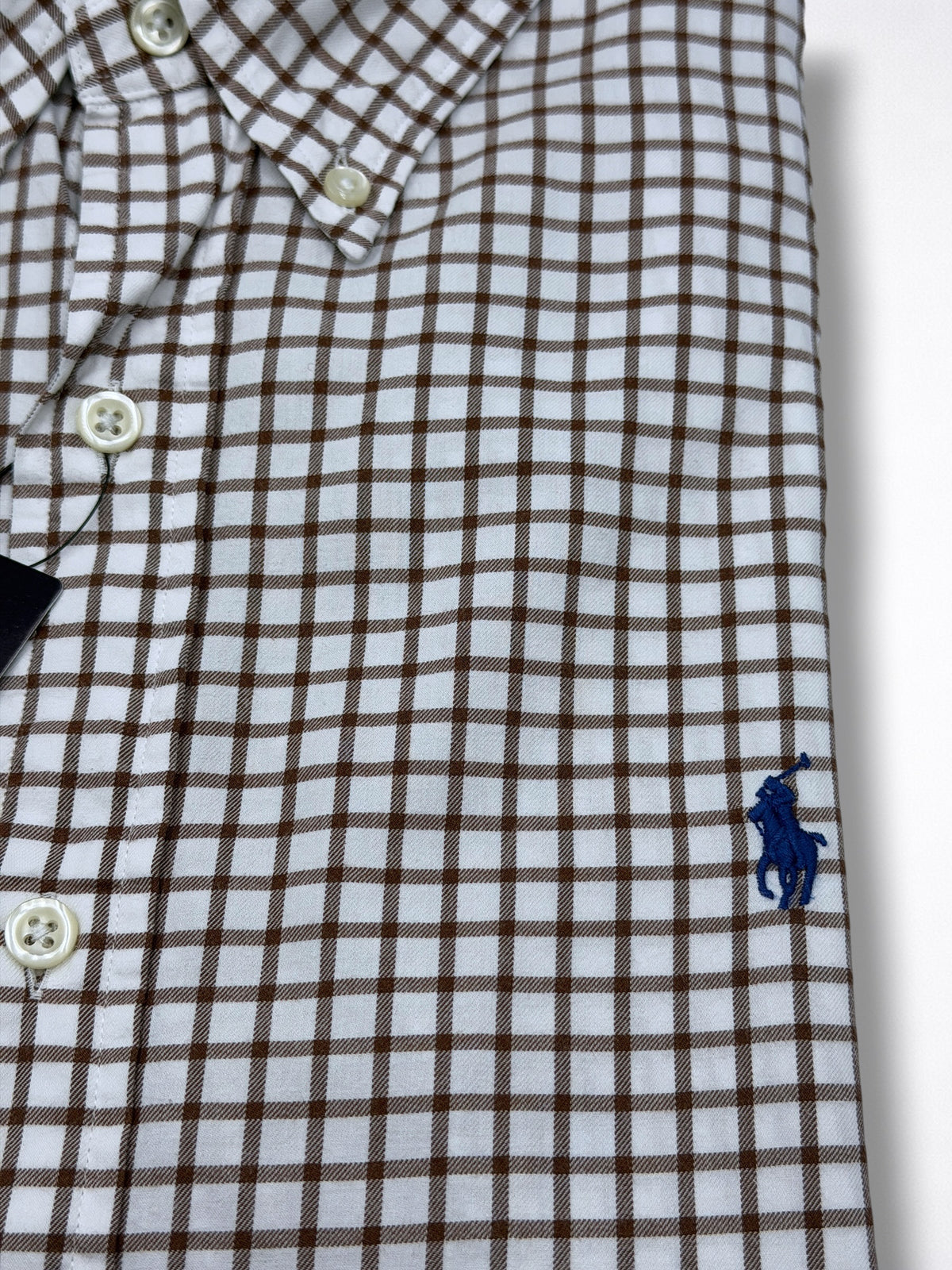 Camisa Polo Ralph Lauren Slim Fit Manga Larga Talla XL