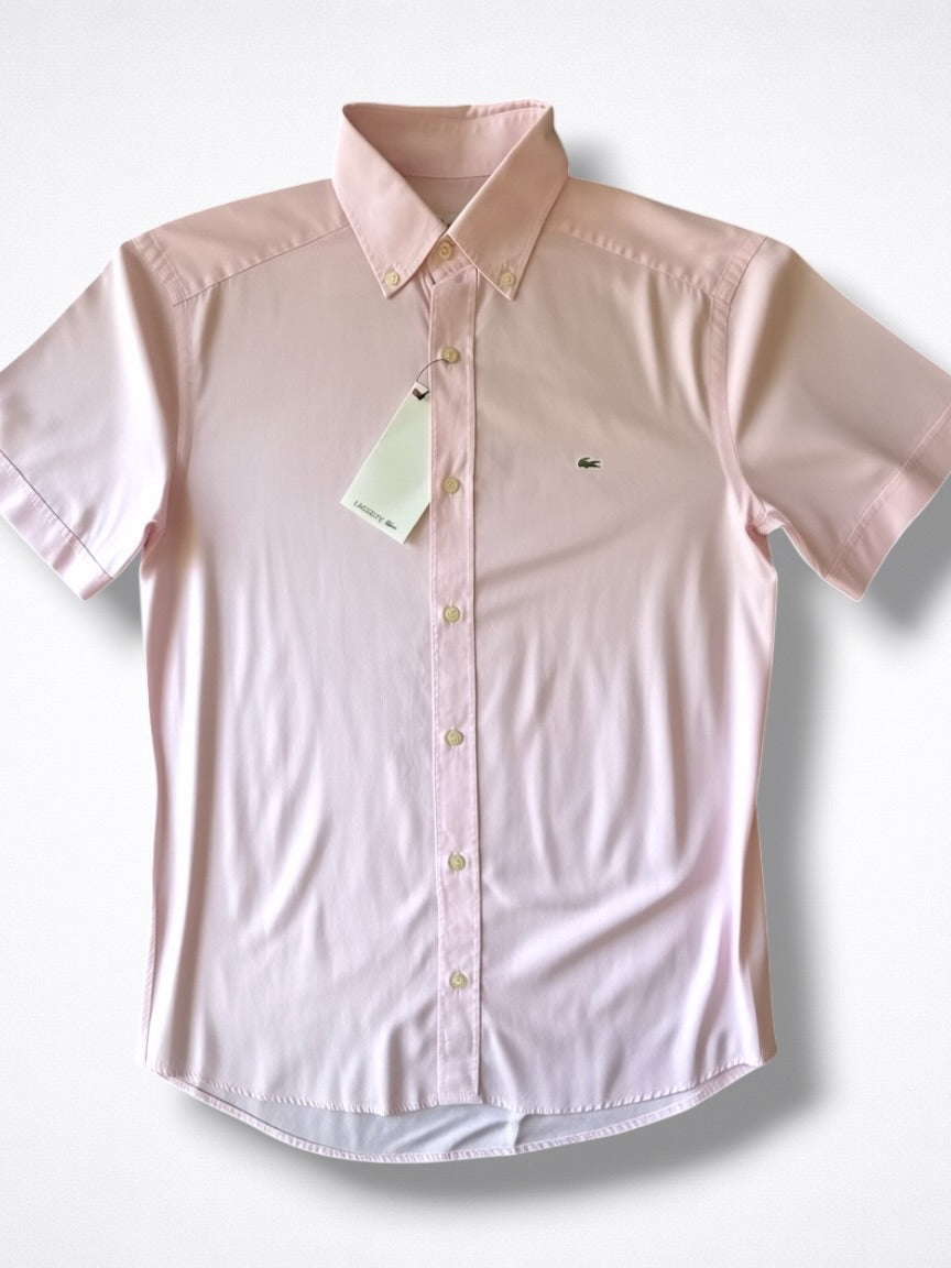 Camisa Lacoste Classic Fit Manga Corta Talla S