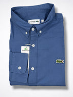 Camisa Lacoste talla L slim fit stretch, viene reducida, sirve para talla S