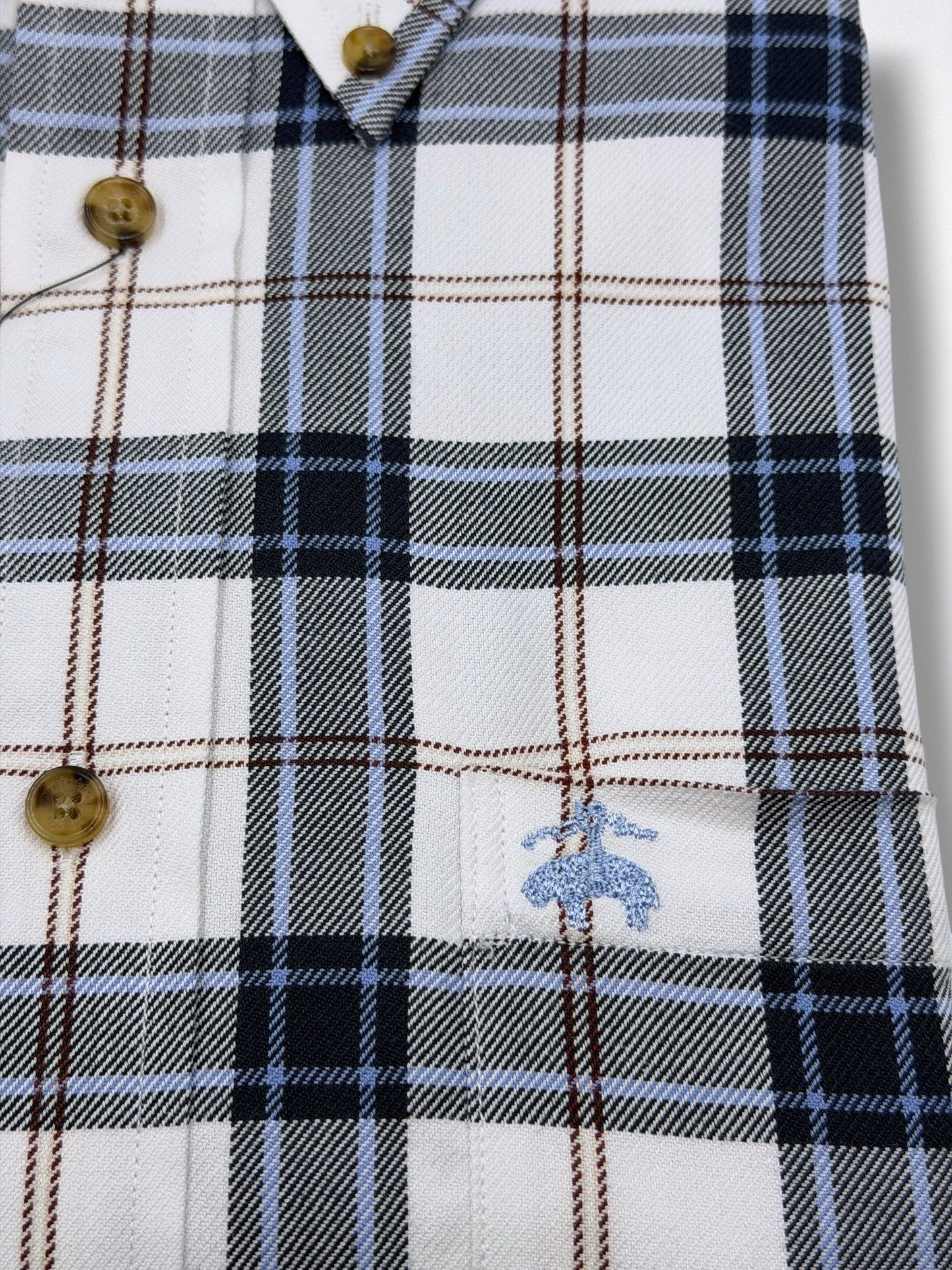 Camisa Brooks Brothers Classic Fit Manga Larga Talla XL