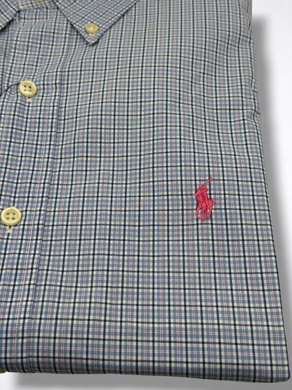 Camisa Polo Ralph Lauren Classic Fit Manga Corta Talla M, modelo Amplio sirve para Talla L