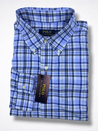 Camisa Polo Ralph Lauren XLT TALL Classic Fit Manga Larga Talla XXL