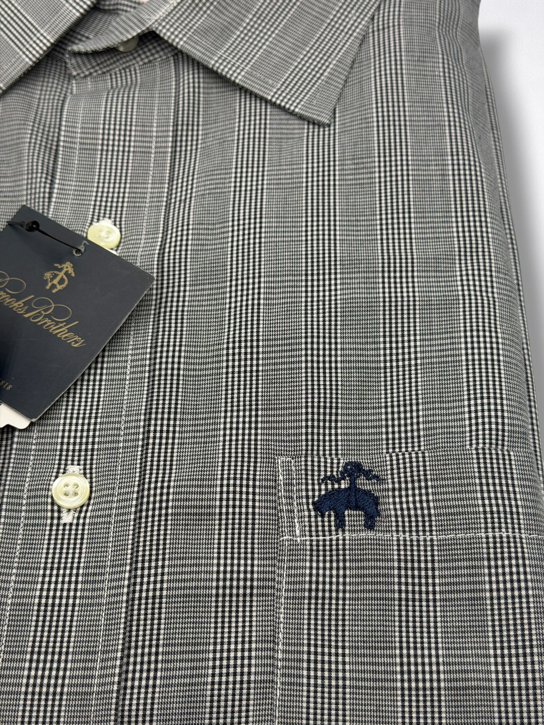 Camisa Brooks Brothers Classic Fit Manga Larga Talla XL