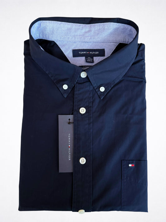 Camisa Tommy Hilfiger Custom Fit Manga Corta Talla XL