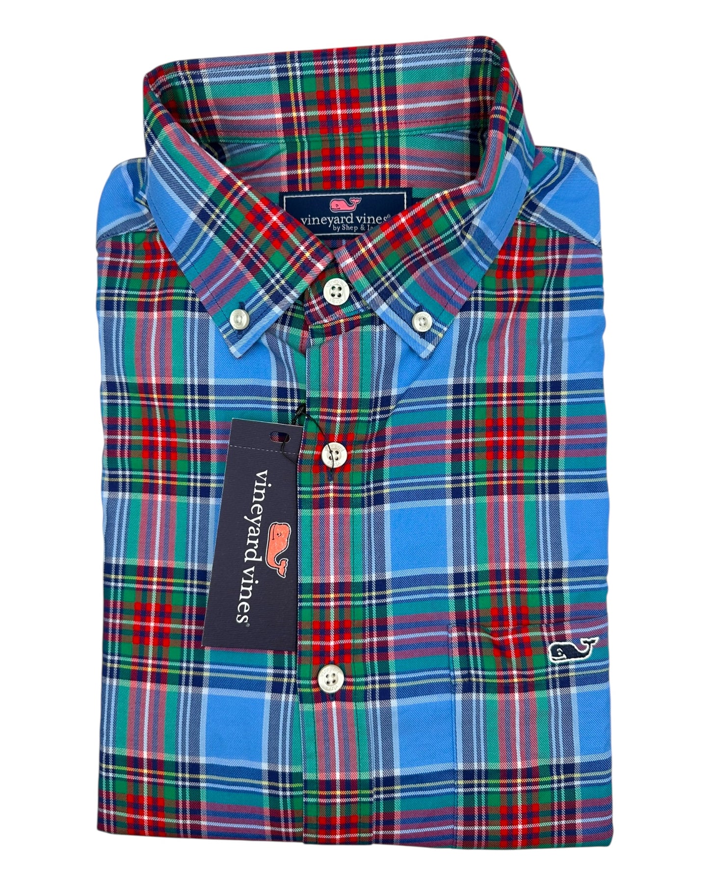 Camisa Vineyard Vines Classic Fit Manga Larga Talla S