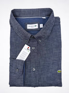 Camisa Lacoste Classic Fit Manga Larga Talla XL