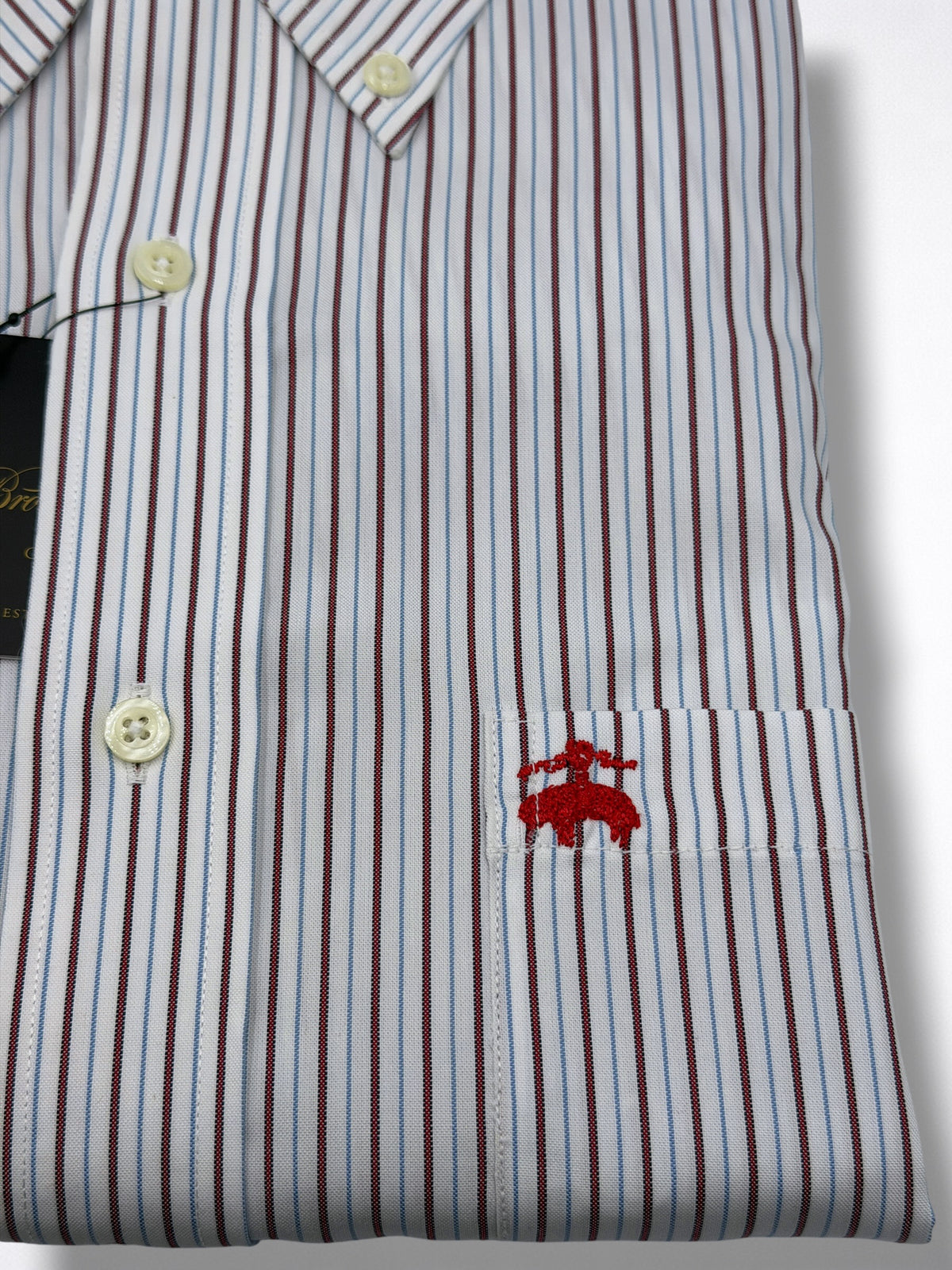 Camisa Brooks Brothers Classic Fit Manga Larga Talla XL