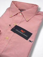 Camisa Vineyard Vines Classic Fit Manga Larga Talla L