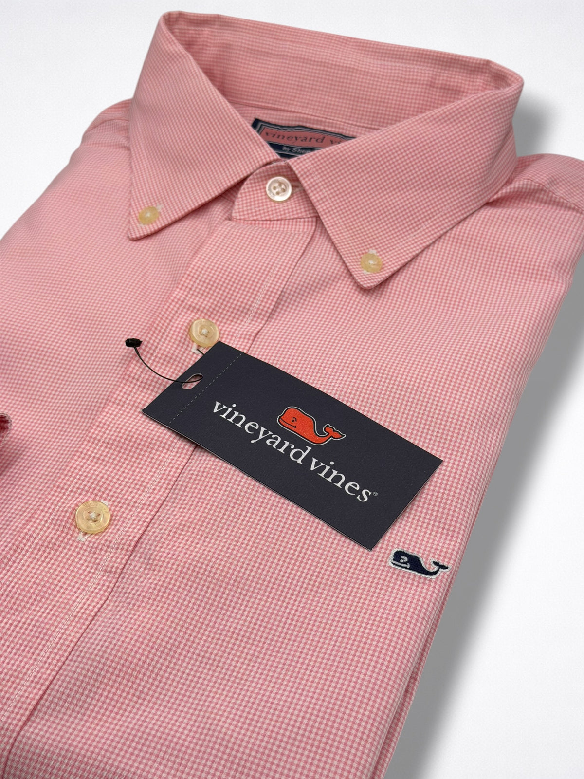 Camisa Vineyard Vines Classic Fit Manga Larga Talla L