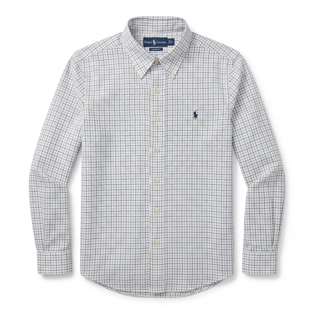 Camisa Polo Ralph Lauren Classic Fit manga larga talla L