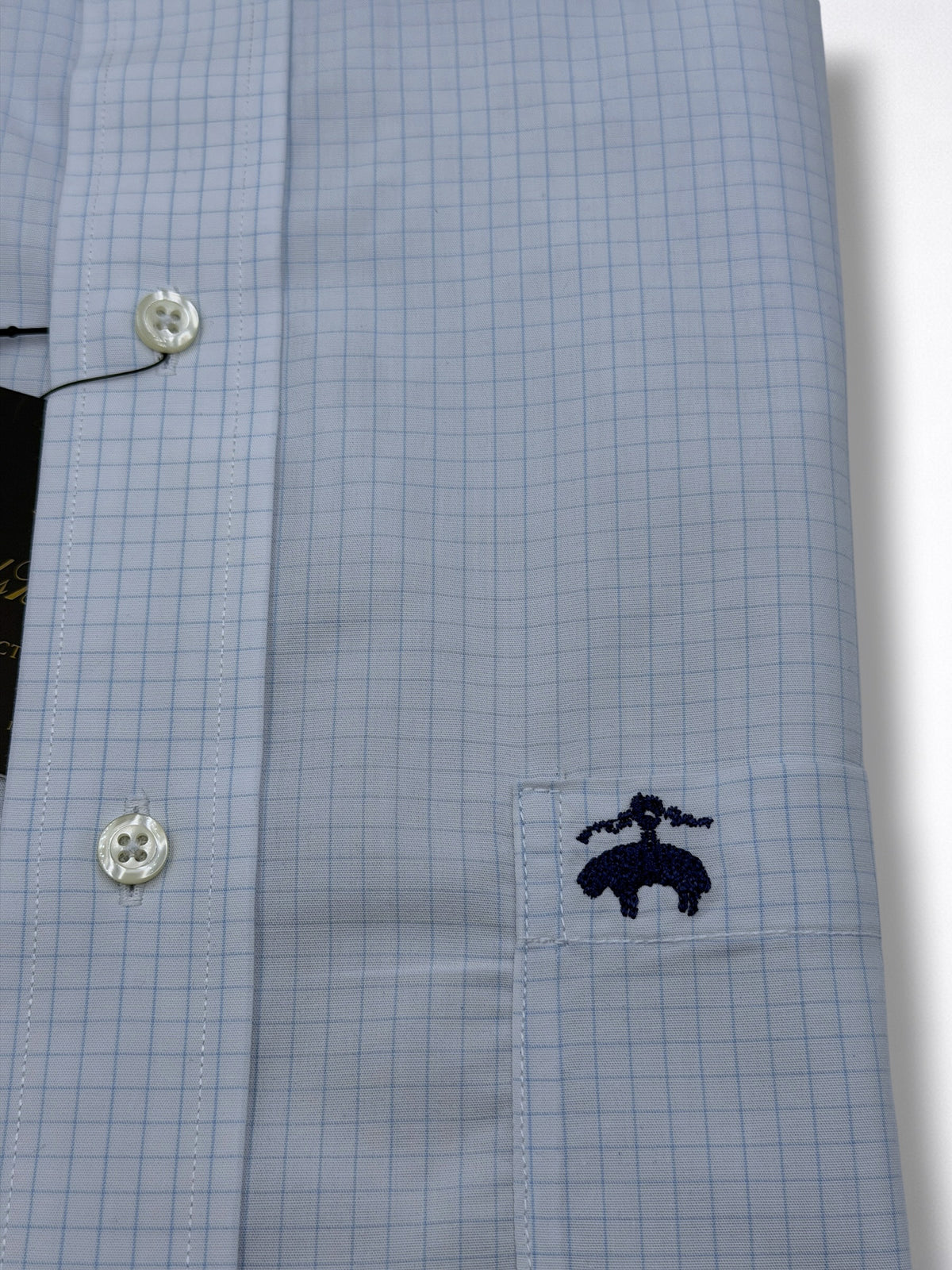 Camisa Brooks Brothers Classic Fit Manga Larga Talla L