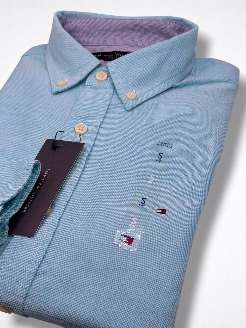 Camisa Tommy Hilfiger Classic Fit Manga Larga Talla S