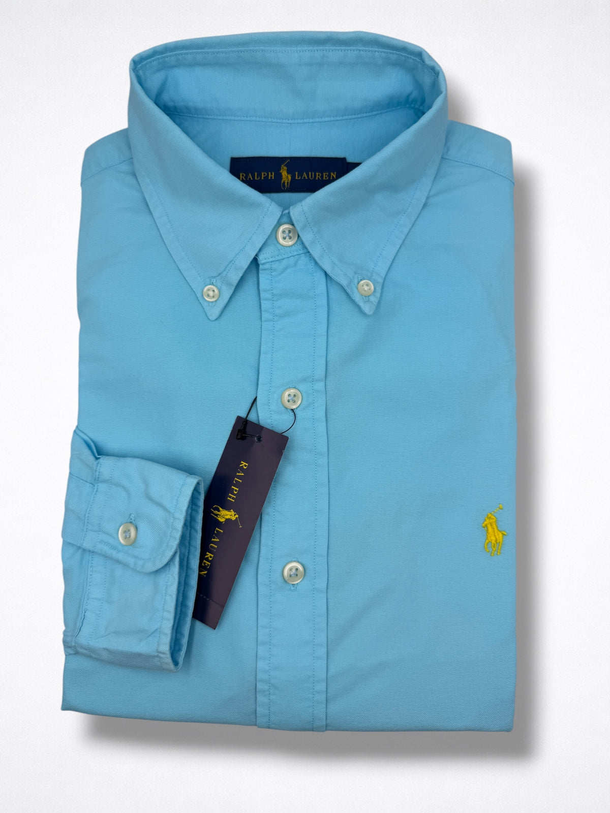 Camisa Polo Ralph Lauren Classic Fit Manga Larga Talla S