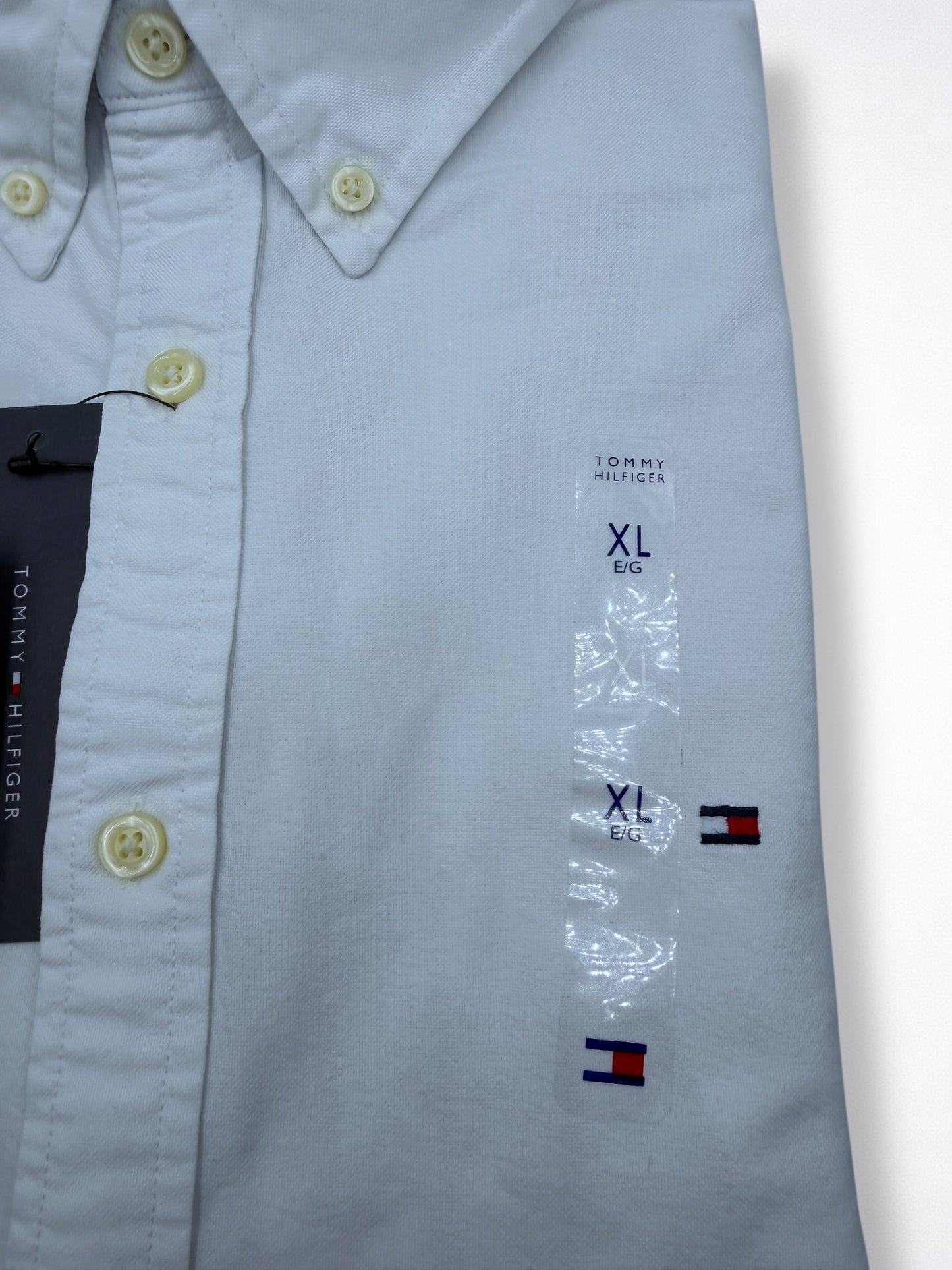 Camisa Tommy Hilfiger Custom Fit Manga Larga Talla XL