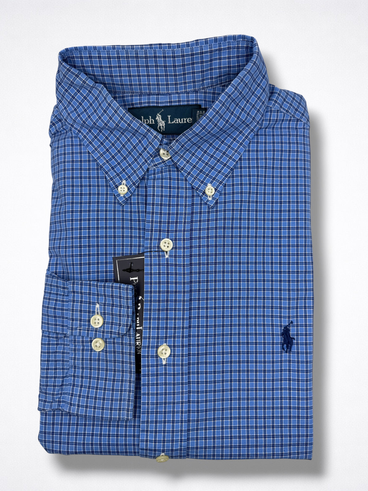 Camisa Polo Ralph Lauren Classic Fit manga larga talla M