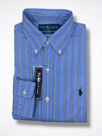 Camisa Polo Ralph Lauren Custom Fit Manga Larga Talla S