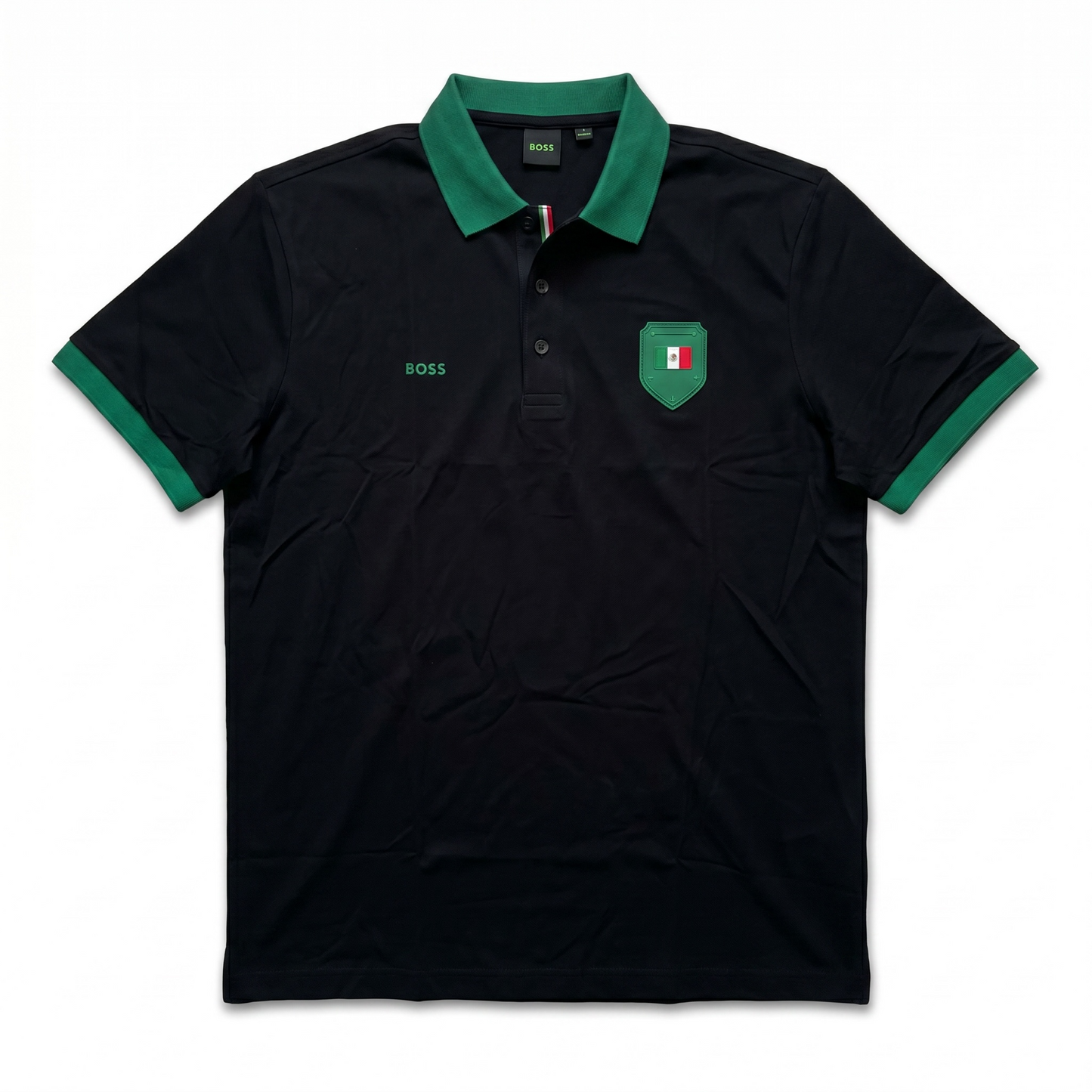 Playera Boss México Regular Fit Tipo Polo Talla M