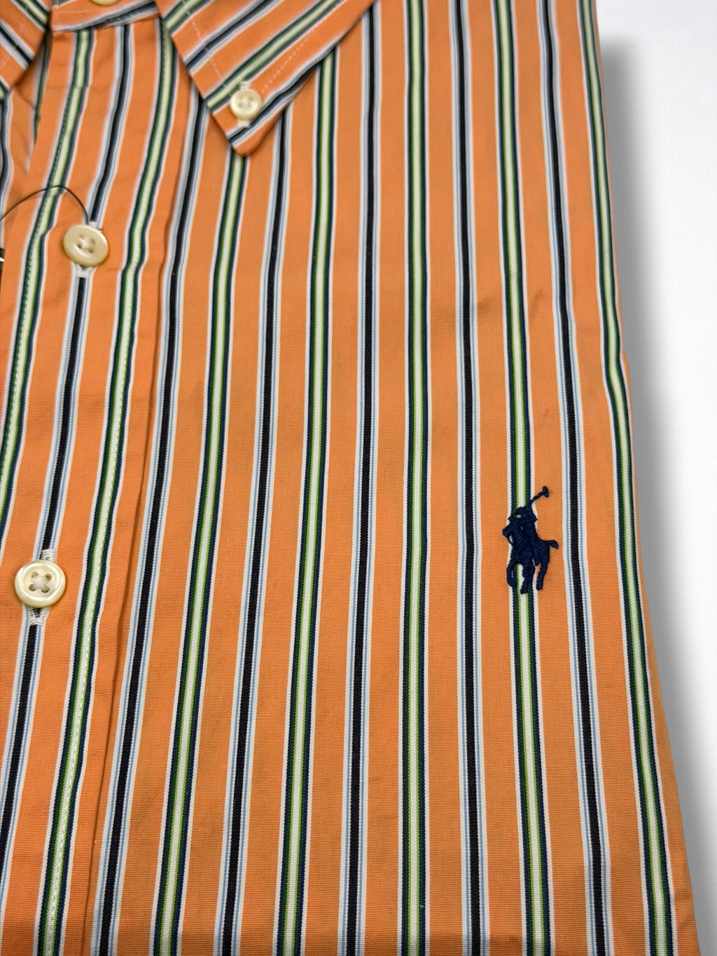 Camisa Polo Ralph Lauren Custom Fit Manga Larga Talla M