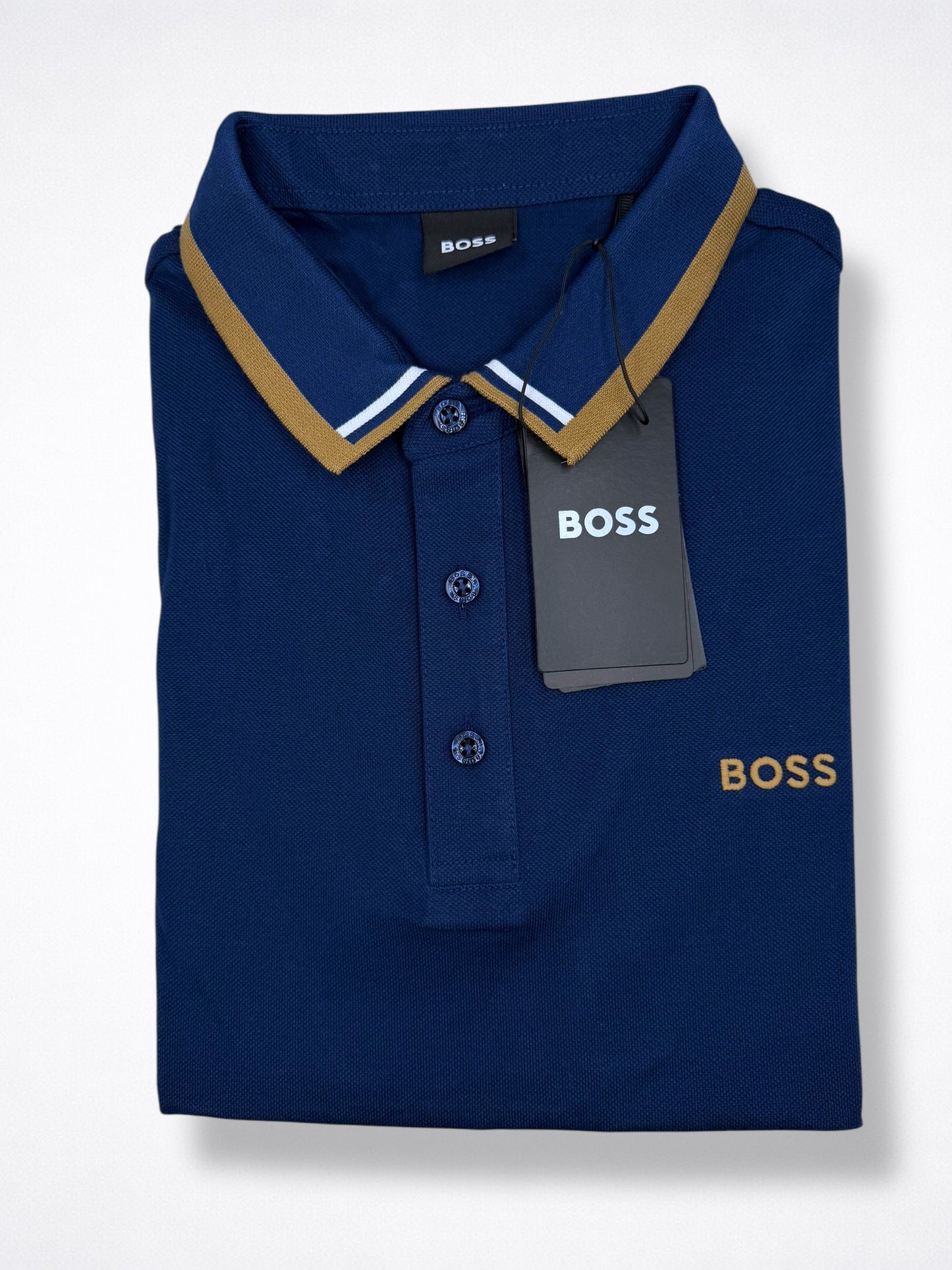 Playera Boss Regular Fit Tipo Polo Talla M