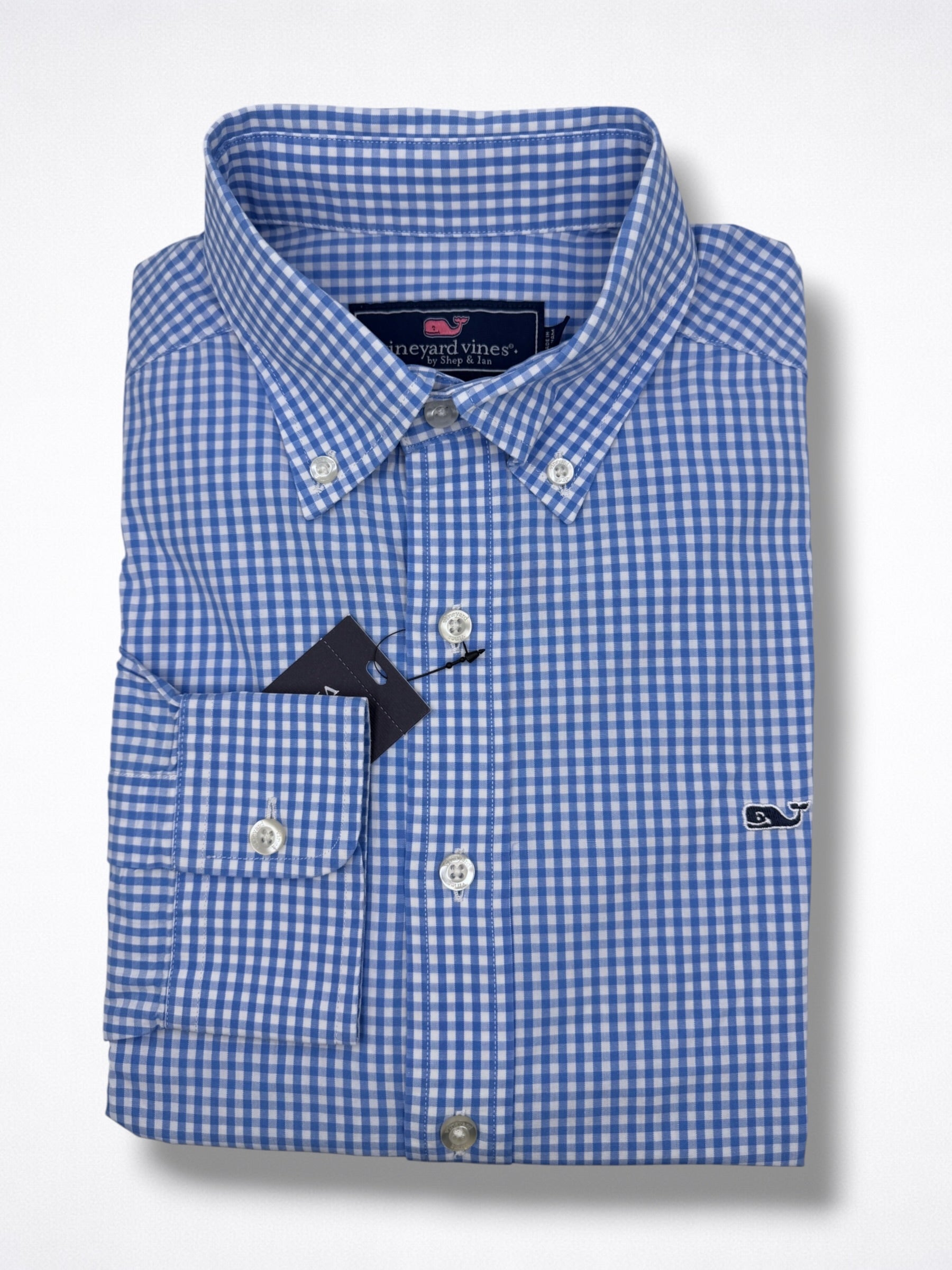 Camisa Vineyard Vines Classic Fit manga larga talla S