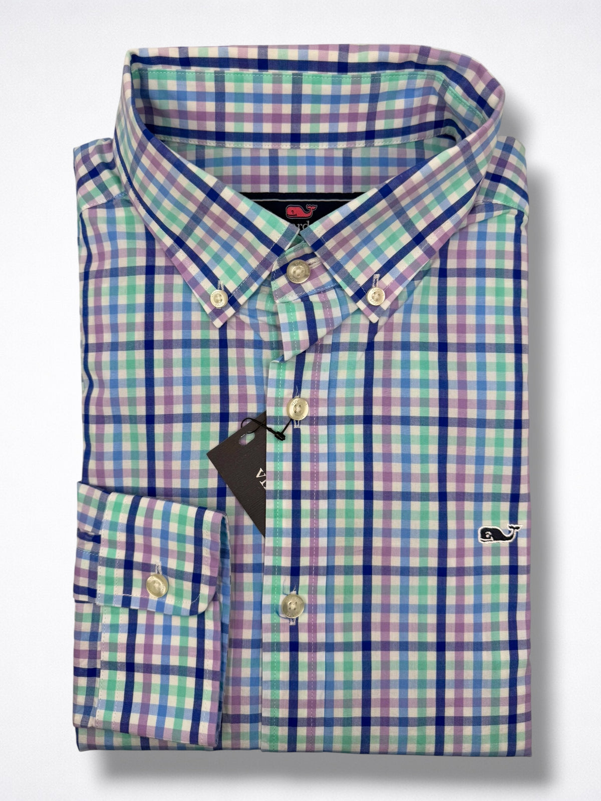 Camisa Vineyard Vines Classic Fit Manga Larga Talla M