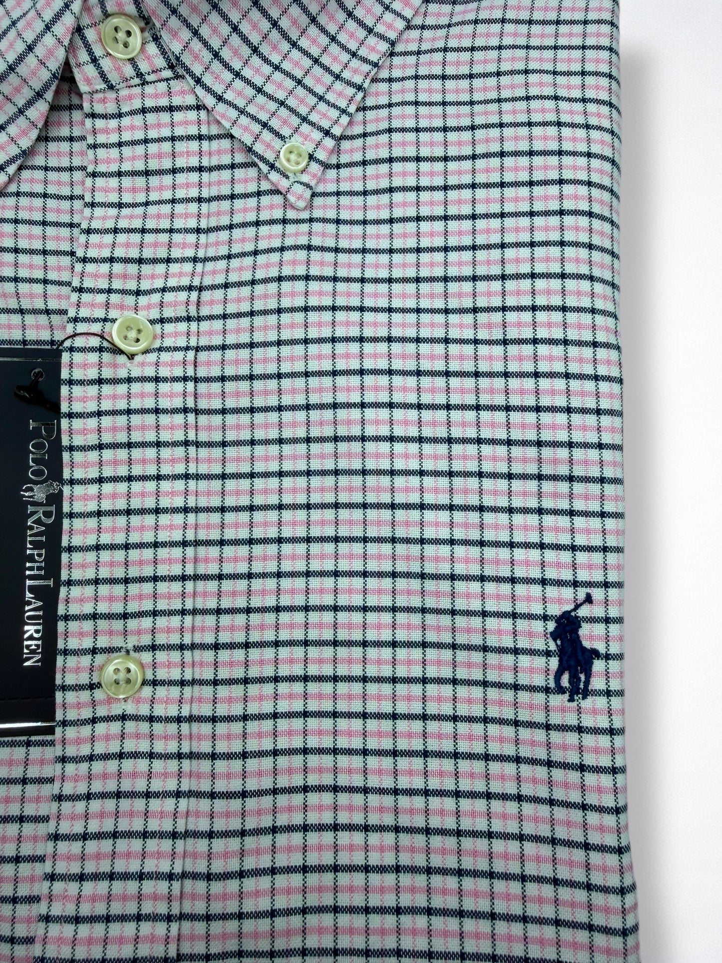 Camisa Polo Ralph Lauren Classic Fit Manga Larga Talla L