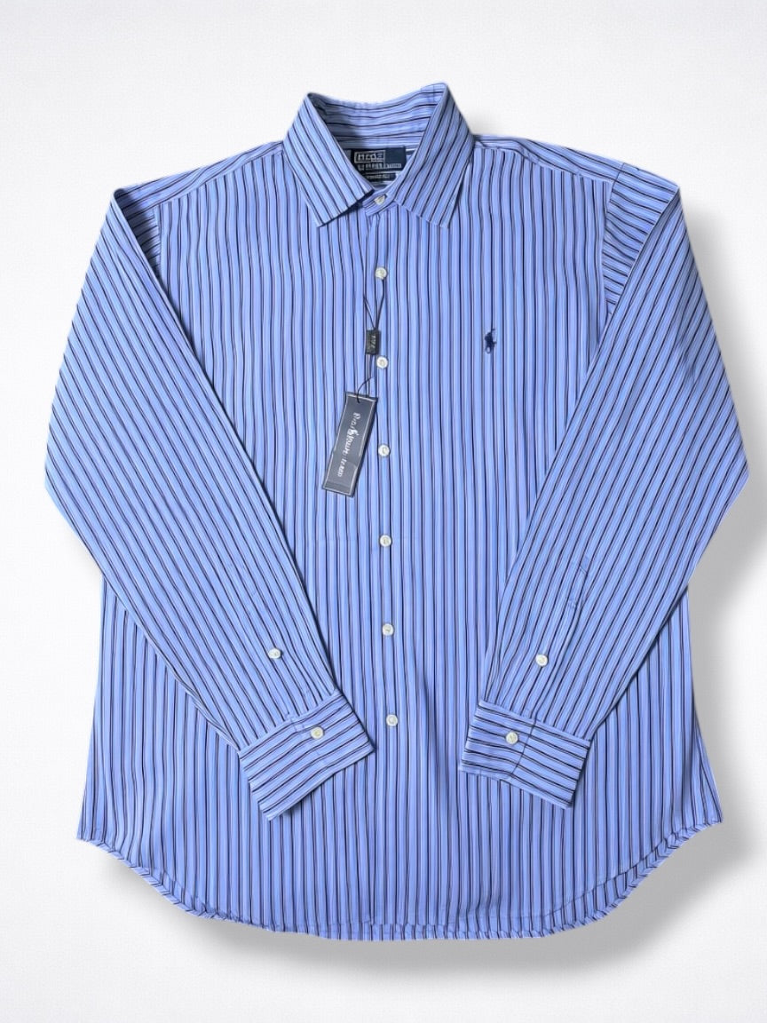 Camisa Polo Ralph Lauren Classic Fit Manga Larga Talla L