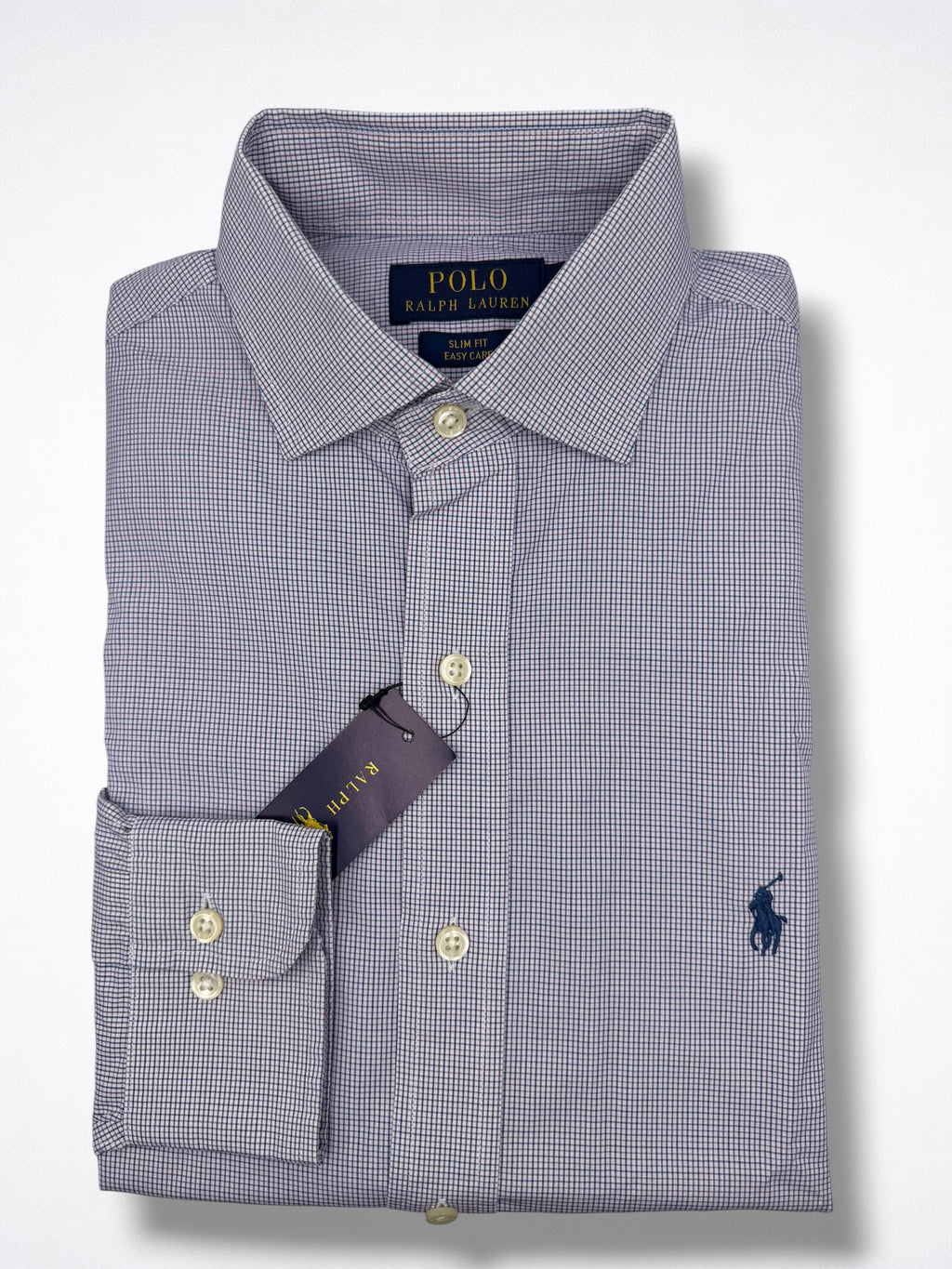 Camisa Polo Ralph Lauren Slim Fit Manga Larga Talla S